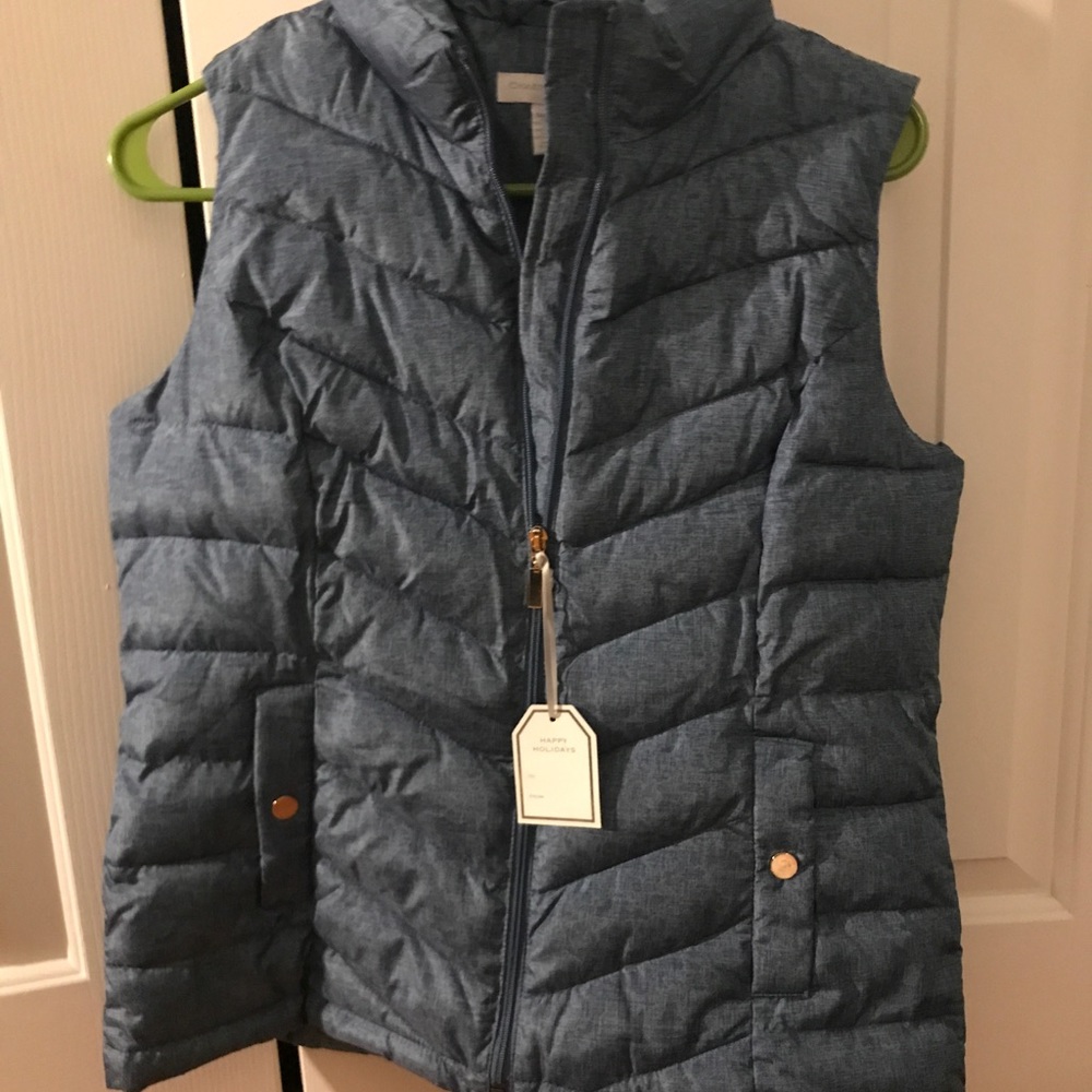 Blue vest